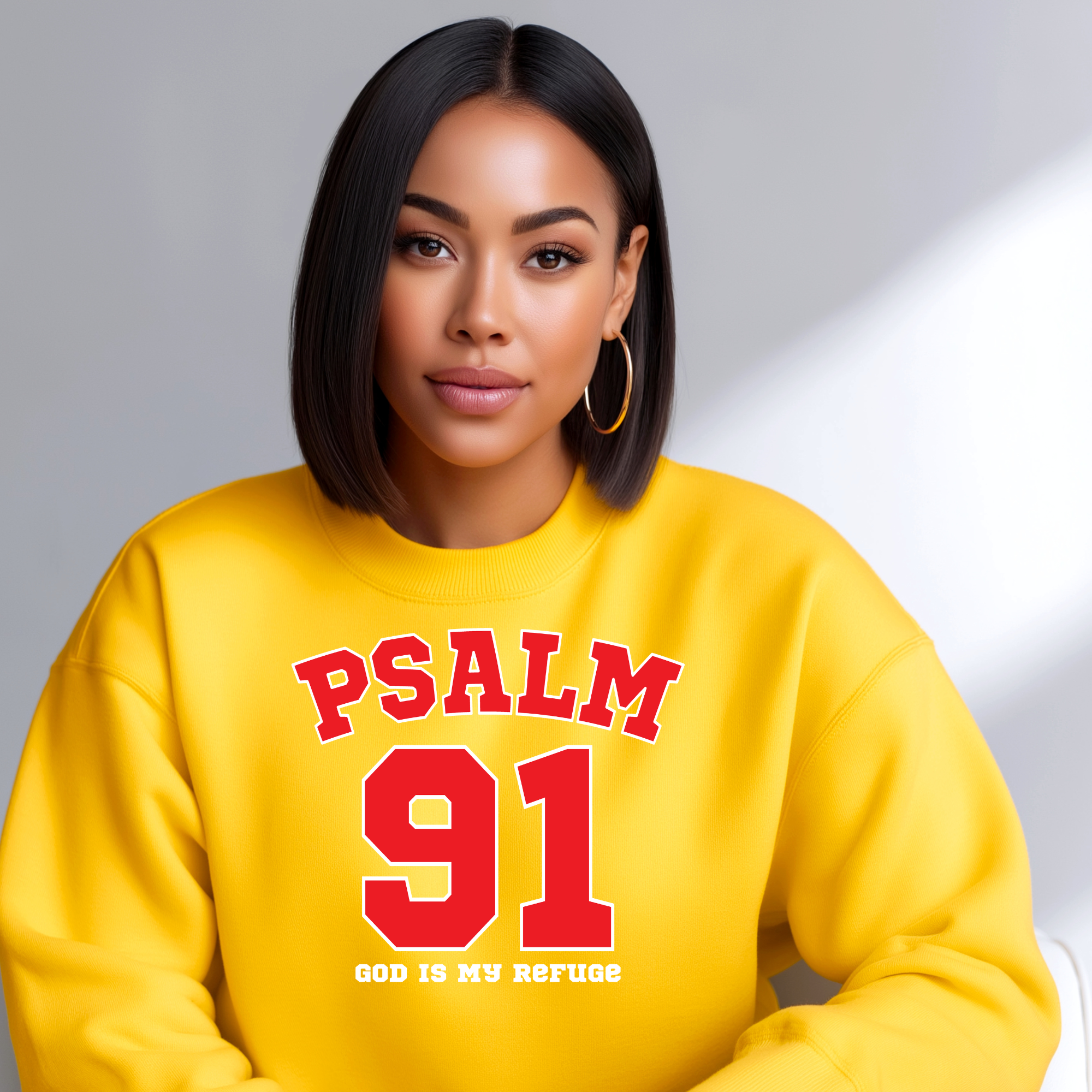 Psalm 91 crewnecks