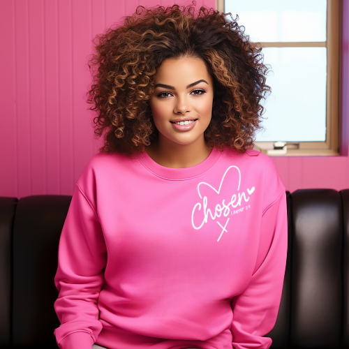 Chosen pink crewneck